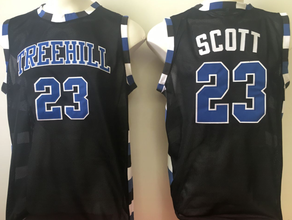 NCAA Men One Tree Hill Ravens Black #23 scott